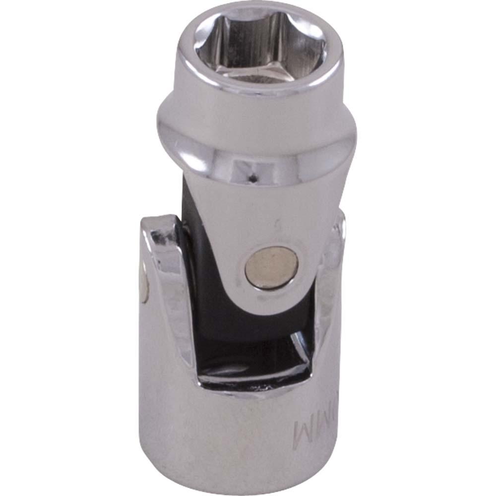 10mm X 3/8&#34; Drive, 6 Point Universal Joint Socket, Chrome Finish