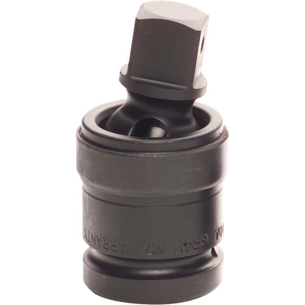1&#34; Drive Universal Joint, Black Impact