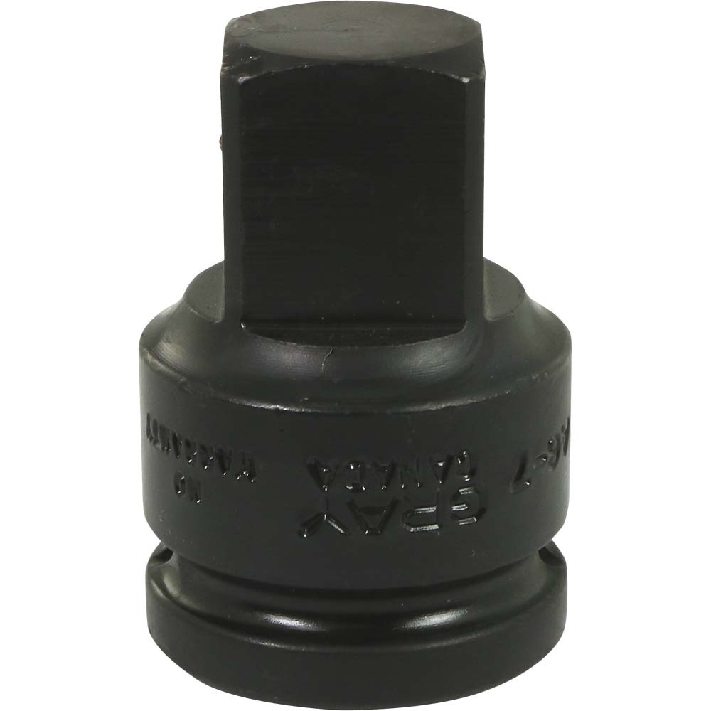 Adapter 3/4&#34; Female 1&#34; Male, Black Impact