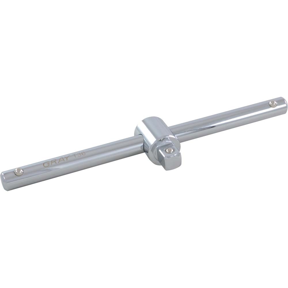 3/8&#34; Drive Sliding T-handle, Chrome Finish, 6-1/8&#34; Long
