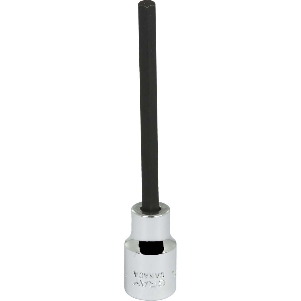 7/32&#34; X 3/8&#34; Drive Extra Long Hex Head, Chrome Finish Socket