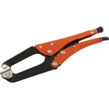 Gray Tools 233-10 - 10" Locking C-clamp Plier, With Self Levelling Jaw, 1-11/16" Jaw Opening