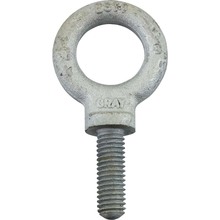 Gray Tools 88714 - 7/16-14 Thread Galvanized, Shoulder Pattern Eyebolt