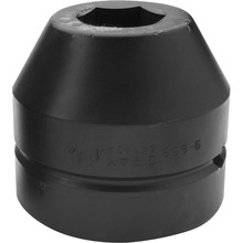Gray Tools 9-656 - 1-3/4" X 2-1/2" Drive, 6 Point Standard Length, Impact Socket