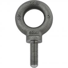 Gray Tools BS18 - 9/16-12 Shoulder Pattern Eye Bolt, 1-5/8" Shank