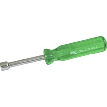 Gray Tools CH11 - 11/32" Nut Driver, 6-5/8" Long, Green Handle