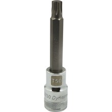 Gray Tools D013750 - 1/2" Drive Torx® Head, T50 Long Bit, Chrome Finish Socket