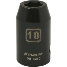 Gray Tools D014010 - 1/2" Drive 6 Point Metric, 10mm Standard Length, Impact Socket