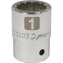 Gray Tools D022432 - 3/4" Drive 12 Point SAE, 1" Standard Length, Chrome Finish Socket