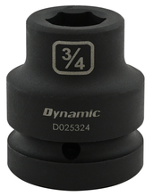 Gray Tools D025324 - 3/4'' X 1" Drive, 6 Point Standard Length, Impact Socket