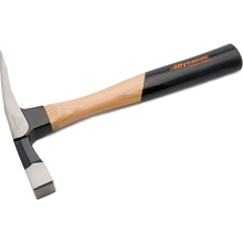 Gray Tools D041130 - 24oz Bricklayer's Hammer, Hickory Handle