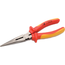 Gray Tools D055105 - 8" Long Nose Pliers, 1000V Insulated
