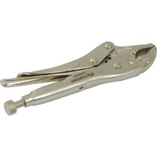 Gray Tools D055301 - 5" Locking Pliers, Curved Jaws With Wire Cutter