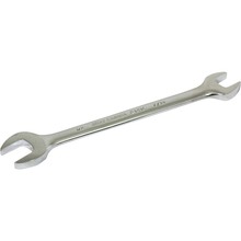 Gray Tools E1416 - Wrench Open End 7/16" X 1/2", 15° Head Angle, Mirror Chrome Finish