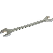 Gray Tools E1922 - Wrench Open End 19/32" X 11/16", 15° Head Angle, Mirror Chrome Finish