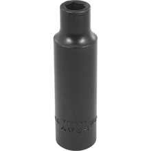 Gray Tools MPD09H - 9mm X 1/2" Drive, 6 Point Deep Length, Impact Socket