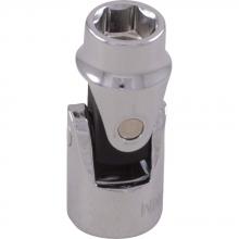 Gray Tools MTF10HA - 10mm X 3/8" Drive, 6 Point Universal Joint Socket, Chrome Finish