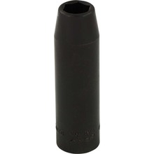 Gray Tools MTPL10 - 10mm X 3/8" Drive, 6 Point Deep Length, Impact Socket