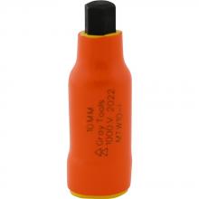 Gray Tools MTW10-I - 10mm X 3/8" Drive Standard Length Hex Head, 1000V Insulated Socket