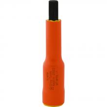 Gray Tools MTW10L-I - 10mm X 3/8" Drive Extra Long Hex Head, 1000V Insulated Socket