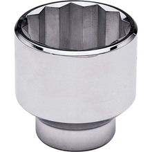 Gray Tools MX46 - 46mm X 1" Drive, 12 Point Regular Length, Chrome Finish Socket