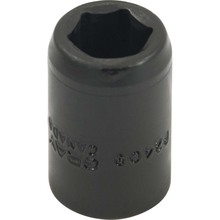 Gray Tools P2409 - 9/16" X 1/2" Drive, 6 Point Regular Length, Impact Socket