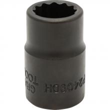 Gray Tools P2409DH - 9/16" X 1/2" Drive, 12 Point Regular Length, Impact Socket