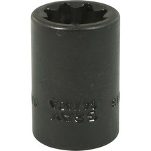 Gray Tools P4-818 - 9/16" X 1/2" Drive, 8 Point Regular Length, Impact Socket