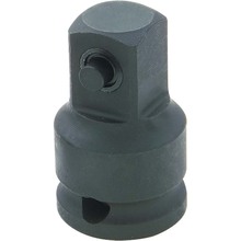 Gray Tools PA2-4A - Adapter 3/8" Female 1/2" Male, Black Impact