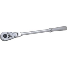 Gray Tools T83 - 3/8" Drive 45 Tooth Chrome Reversible Ratchet, Flexible Head, 11-3/8" Long