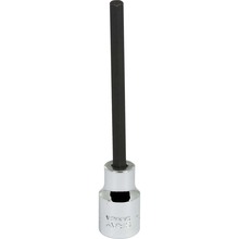Gray Tools TW7L - 7/32" X 3/8" Drive Extra Long Hex Head, Chrome Finish Socket