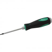 Gray Tools TXS610A - T10 Torx Hex Shank, Heavy Duty Comfort Grip Screwdriver, 4" Blade Length