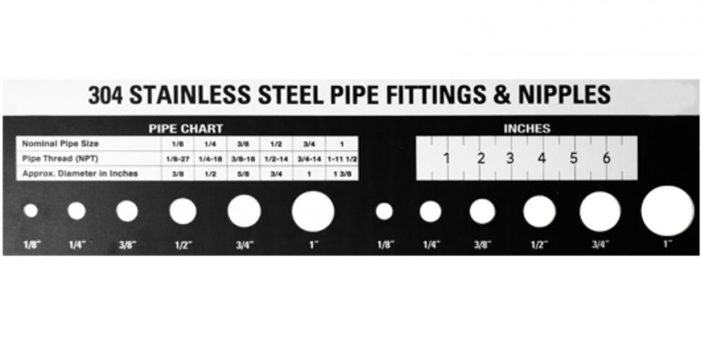HEADER CARD ONLY-SS PIPE