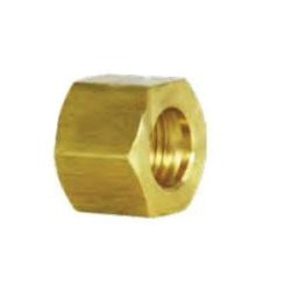 NUT HEX PAIT LT 3/8IN COMPRESSION BRS