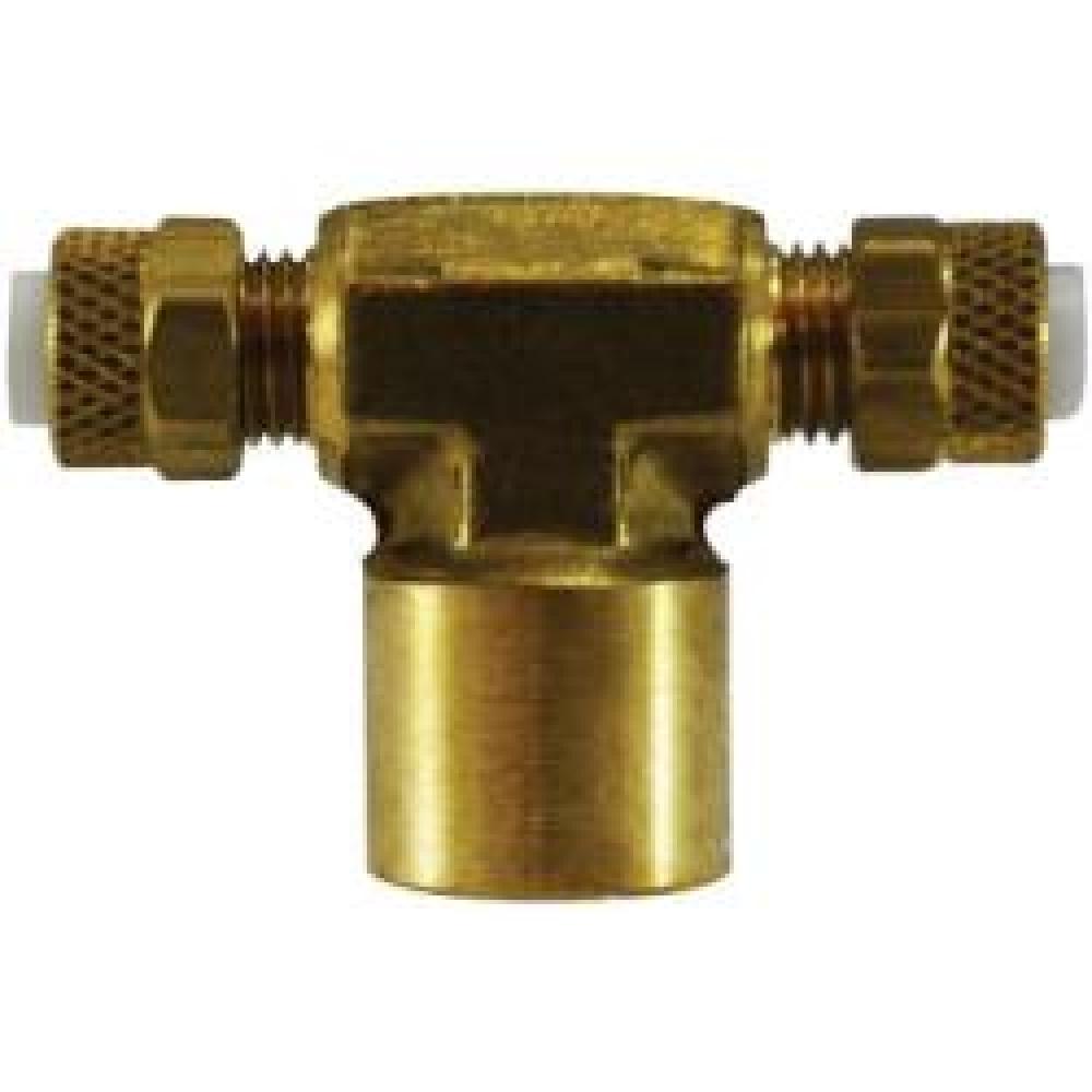 TEE BR 1/4IN TUBE OD 1/4IN TUBE OD 3/8IN