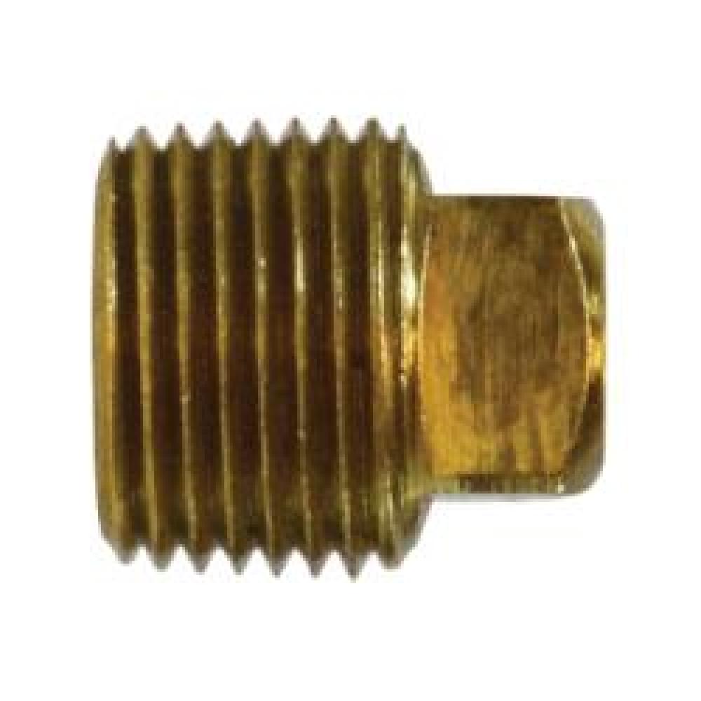PLUG H SQ 1/8IN MPT 0.58IN BRS 1/8-27