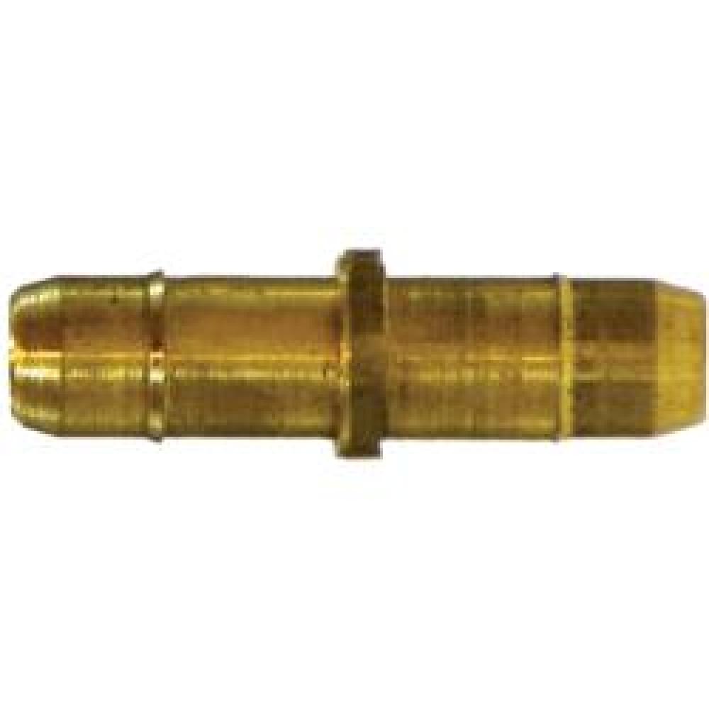 SPLICER MINI BARB SGL 1/4IN TUBE OD BRS