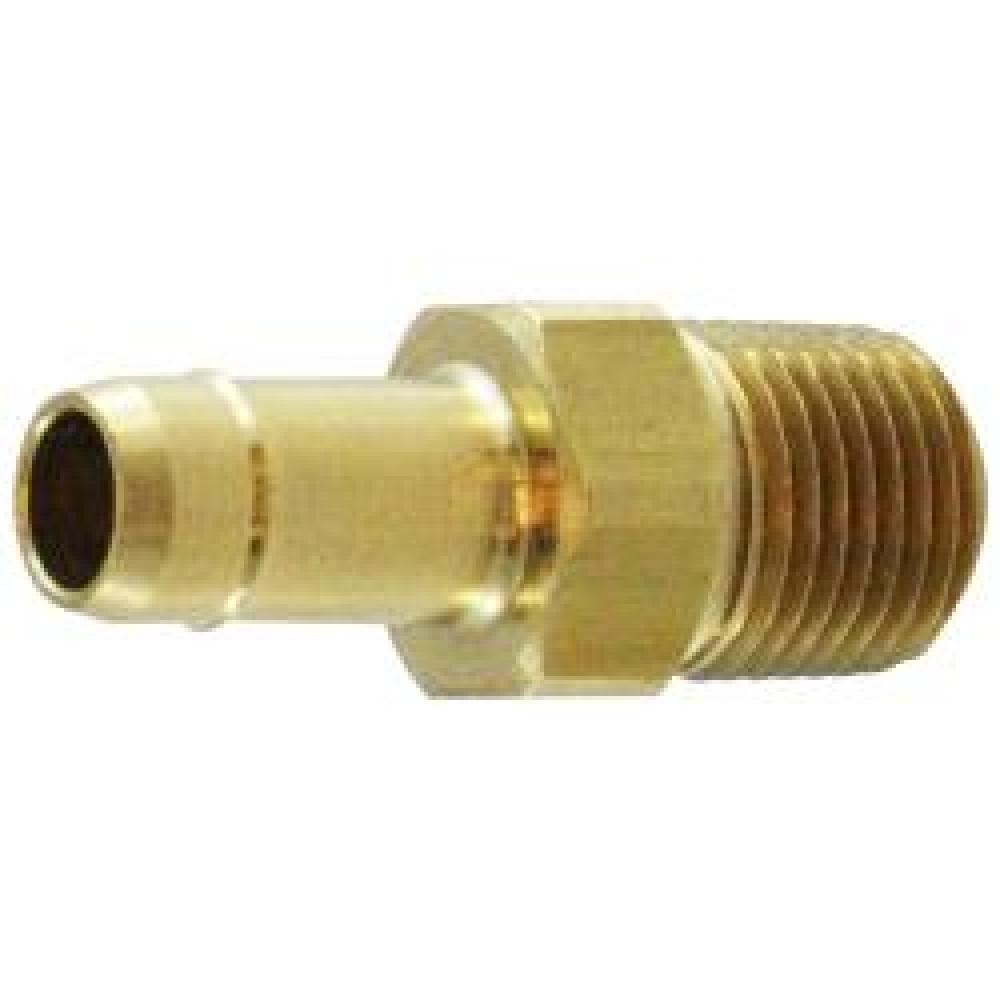ADAPTER MINI DBL 1/4IN BARBED 1/4IN MPT