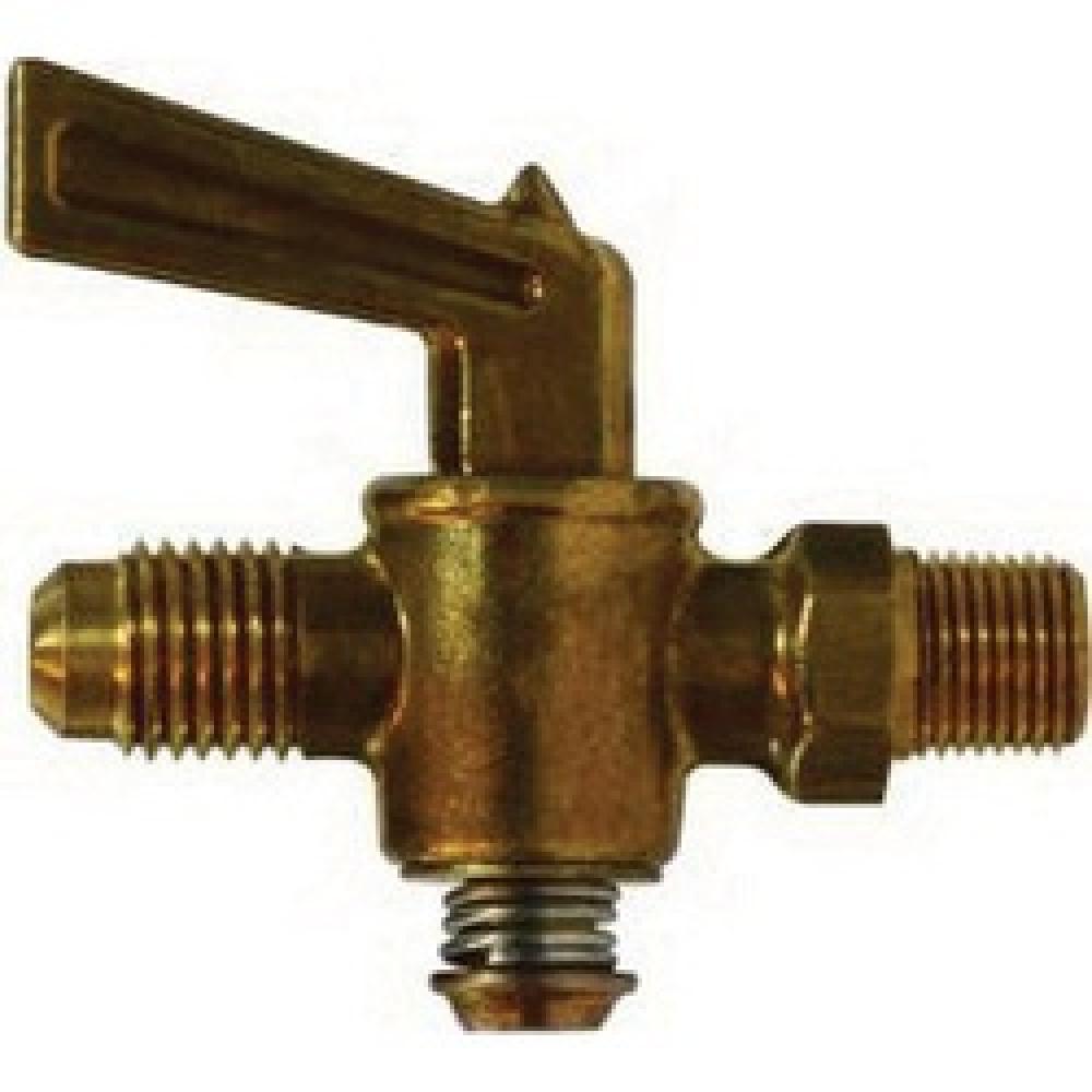 COCK SHUT-OFF 1/2 X 1/2IN FLRD X MIP BRS