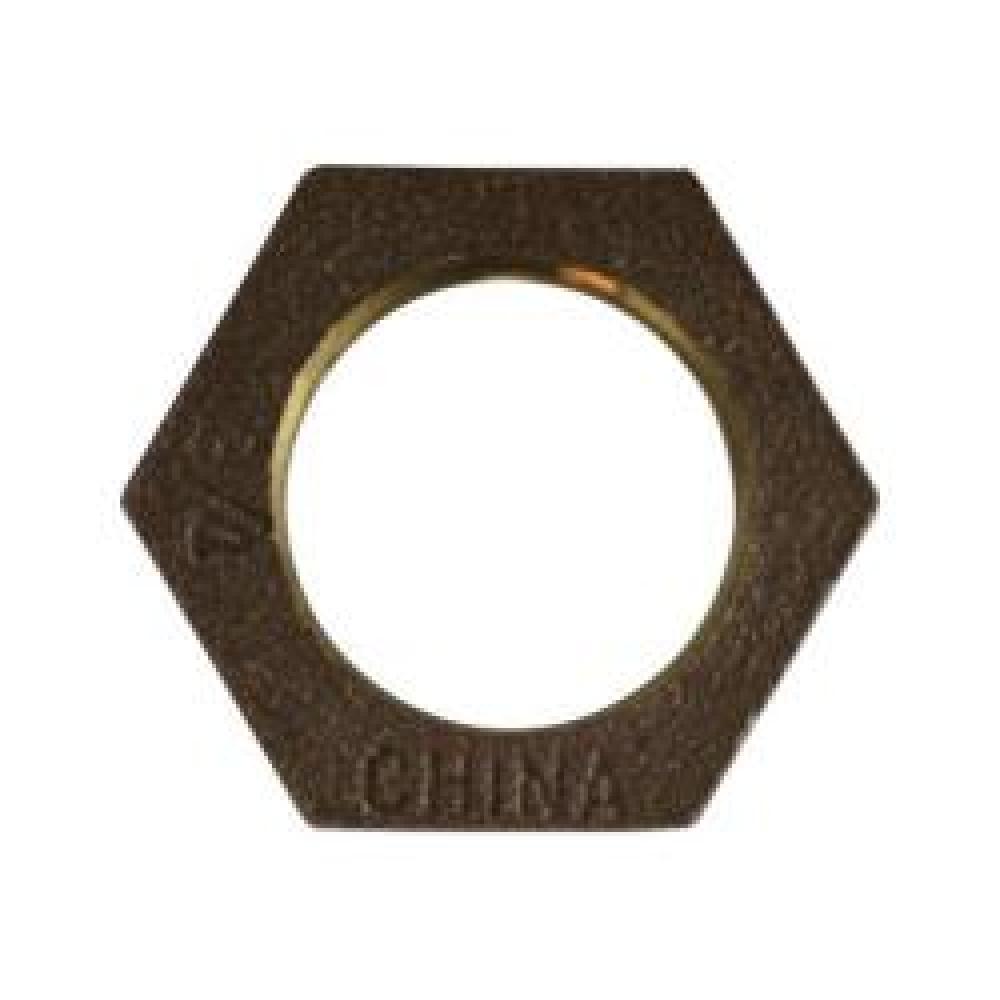LOCKNUT HEX 1IN FPT BRZ 1-1/2IN