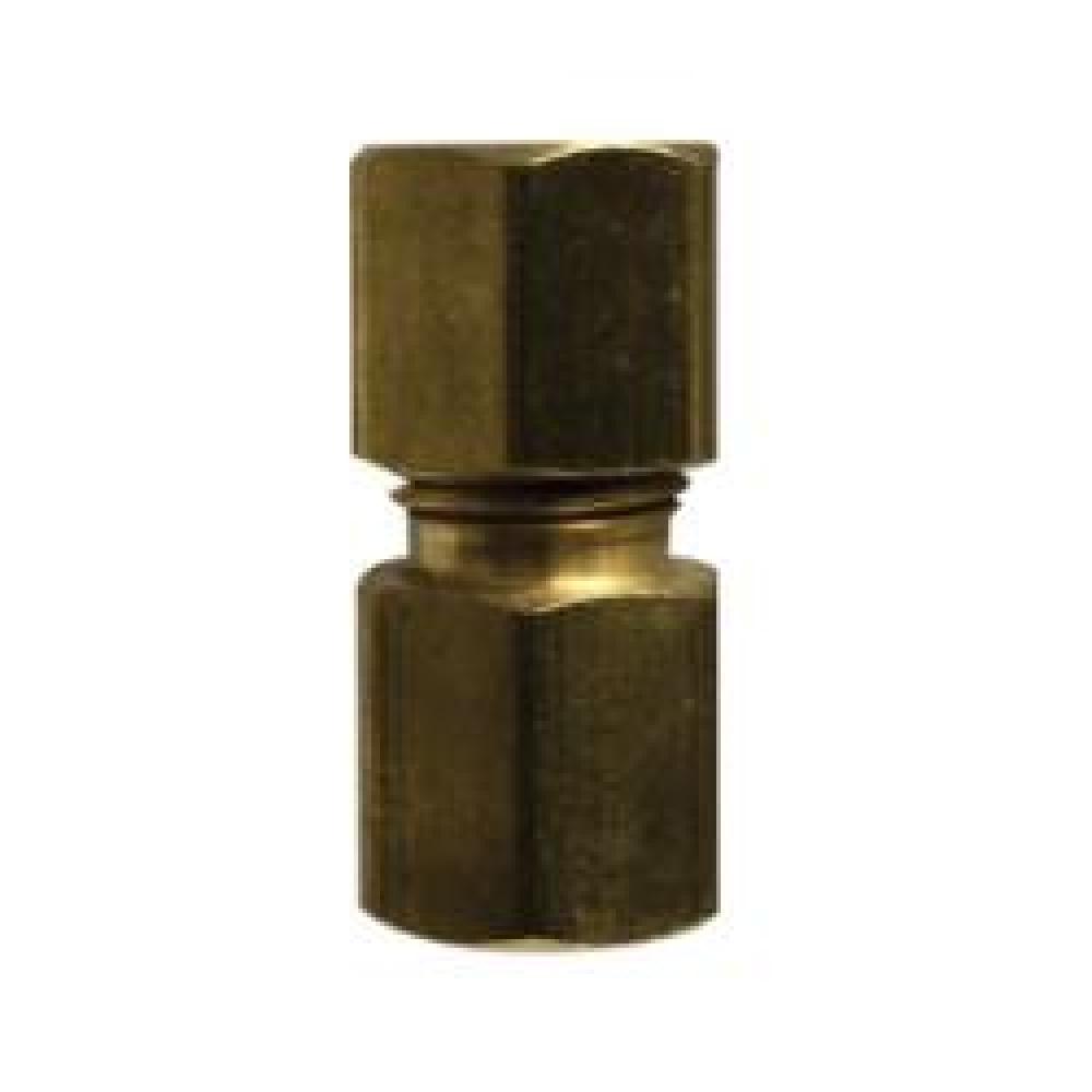 ADAPTER 1/4IN COMPRESSION 1/4IN FFL BRS
