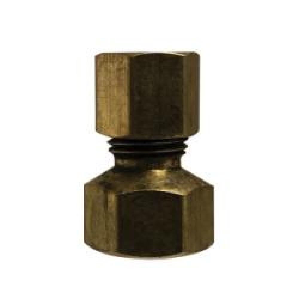 ADAPTER 3/8IN FEM COMPRESSION 1/4IN BRS