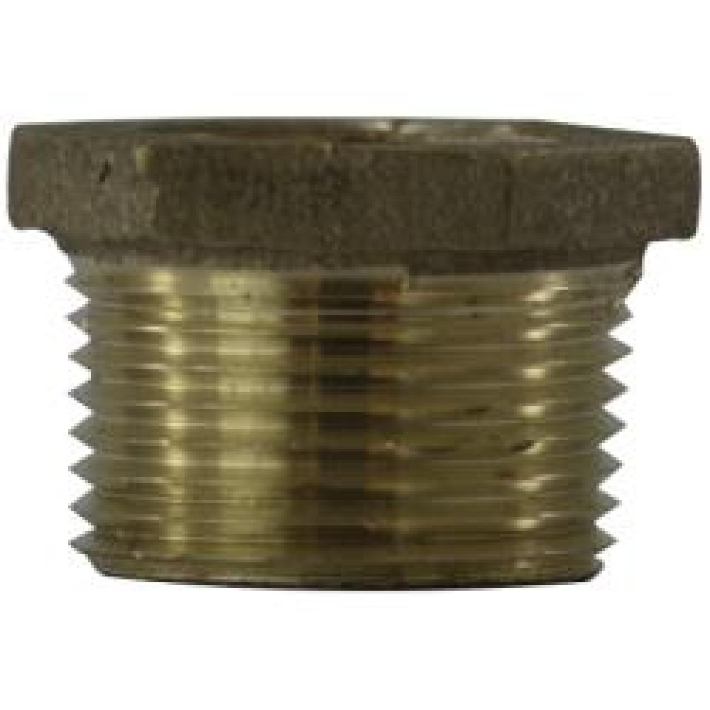 BUSHING HEX 1/2IN MPT 3/8IN FPT BRZ