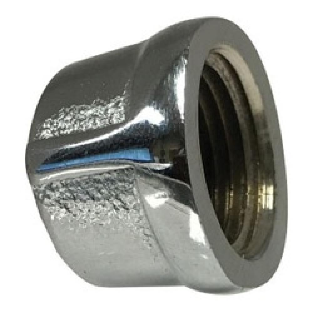 CAP 1-1/2IN BRS CHROME-PLD