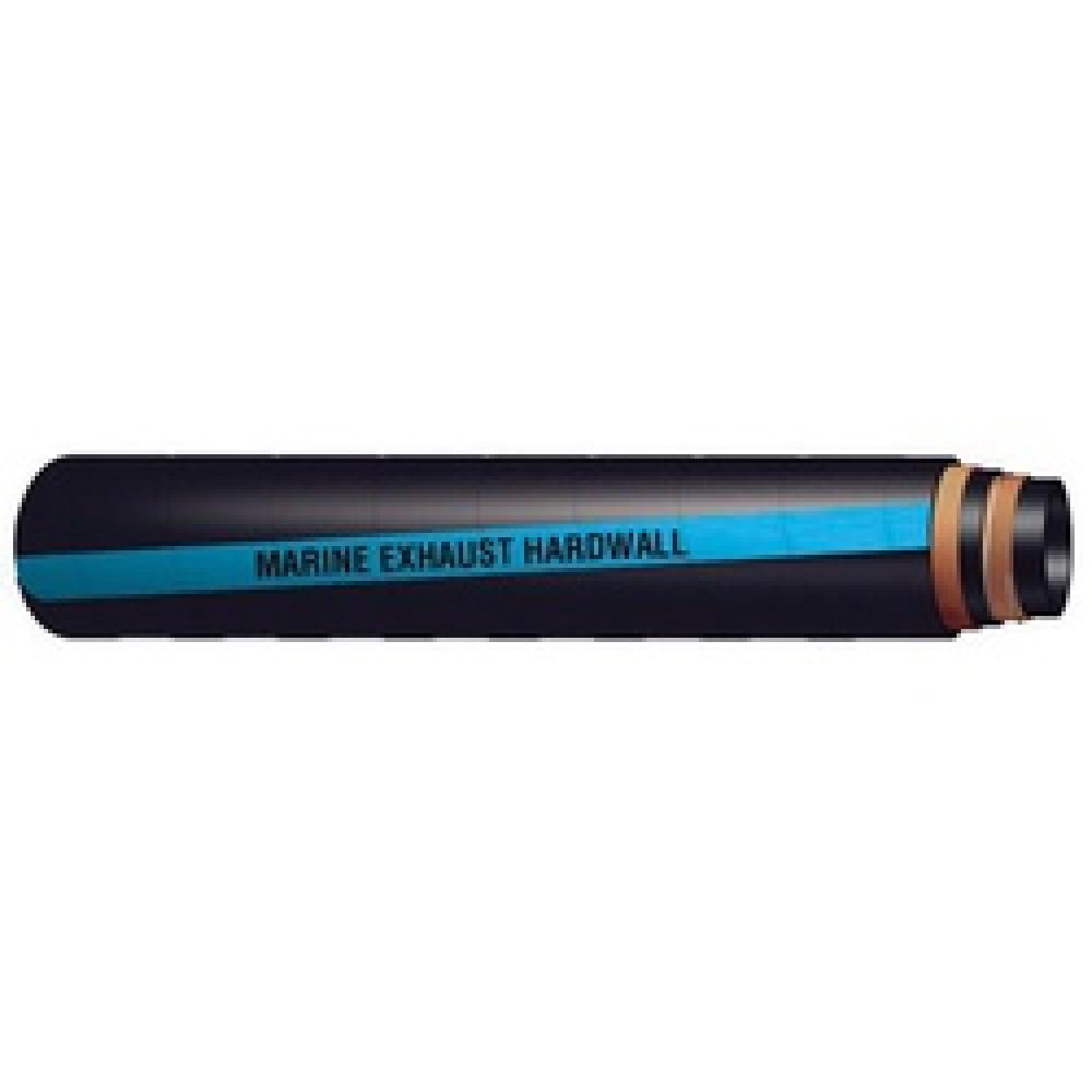 HOSE HARDWALL EXH MAR 100FT RBR 5IN RBR