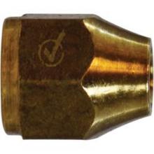 Buchanan 704014-02 - NUT ROD SHORT 1/8IN FEM SAE FLRD BRS