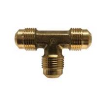 Buchanan 704044-02 - TEE UN 1/8IN 45 DEG FLRD 1/8IN 1/8IN BRS