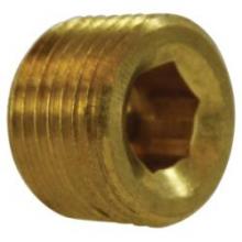 Buchanan 706115-02 - PLUG HEX CTSK 1/8IN MNPTF BRS 1/8-27