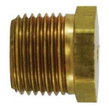 Buchanan 706125-02 - PLUG H HEX SOL 1/8IN MPT 0.55IN BRS