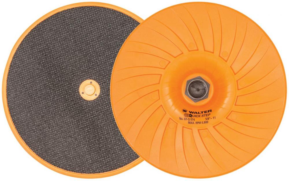 7&#34; QS BACKING PAD 5/8&#34;-11